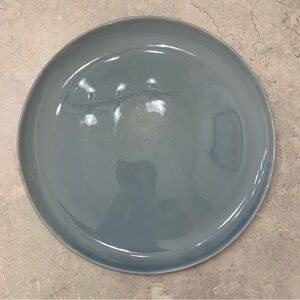 Canvas blue dinner plate #2